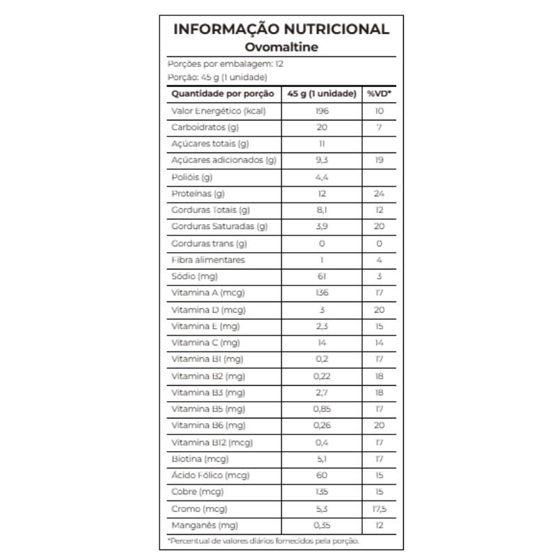 Protein Crisp Bar Ovomaltine® 12 und - Imagem 2